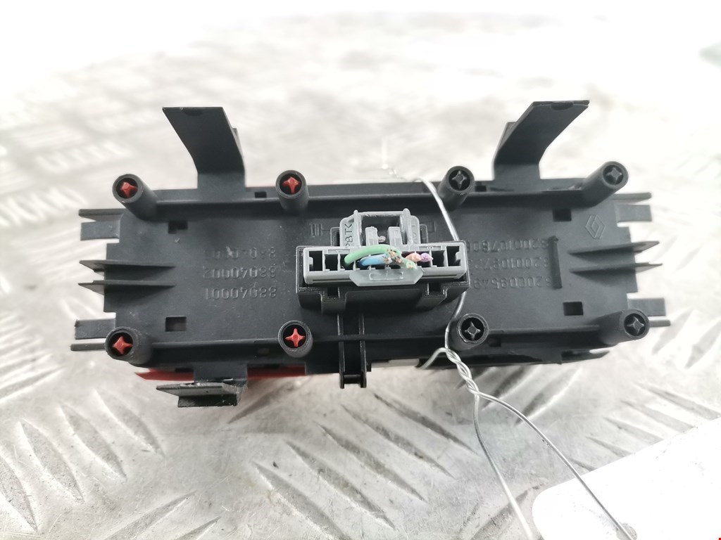 Кнопка аварийной сигнализации (аварийки) RENAULT Scenic II 2003-2010