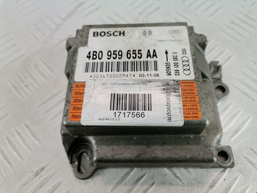 Блок управления AIR BAG AUDI A6 C5 1997-2004