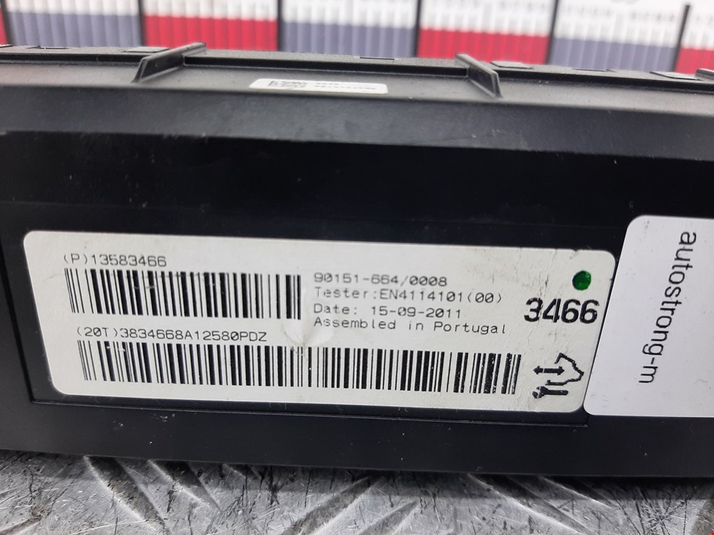 Блок комфорта OPEL Astra J 2009-2017