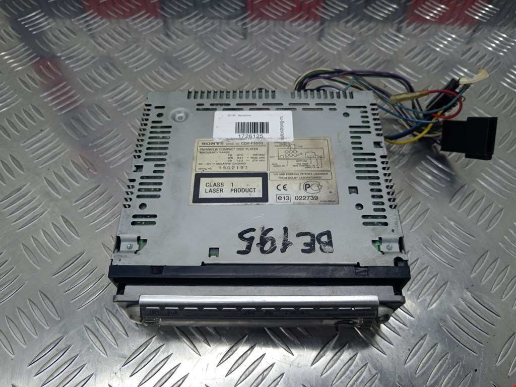 Магнитола RENAULT Kangoo 1997-2008