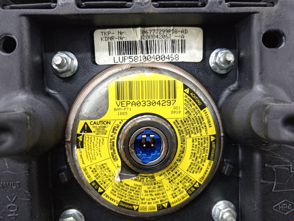 Подушка безопасности в рулевое колесо DACIA Sandero 2008-2012