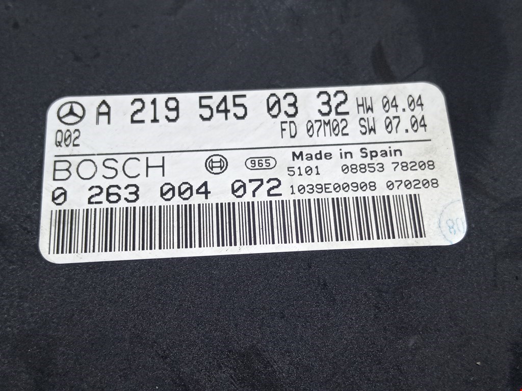 Блок управления парктрониками MERCEDES-BENZ CLS-Class C219 2004-2010