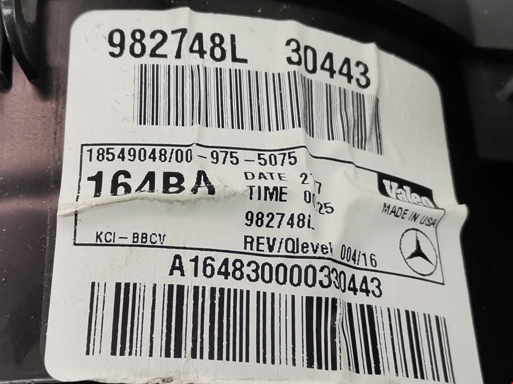 Моторчик заслонки печки MERCEDES-BENZ M-Class W164 ML 2005-2011