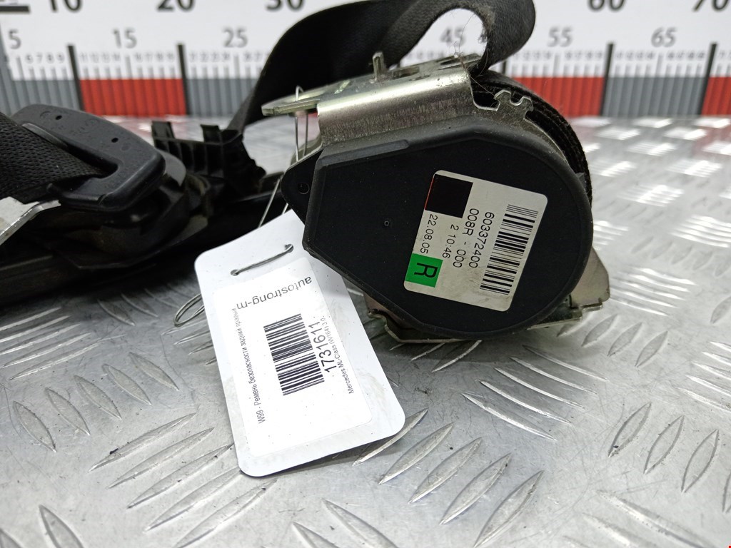 Ремень безопасности передний правый MERCEDES-BENZ M-Class W164 ML 2005-2011