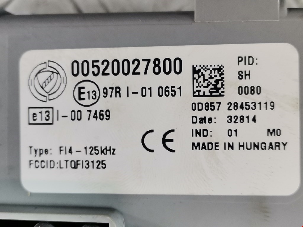 Блок комфорта FIAT Doblo 2 2009-2014