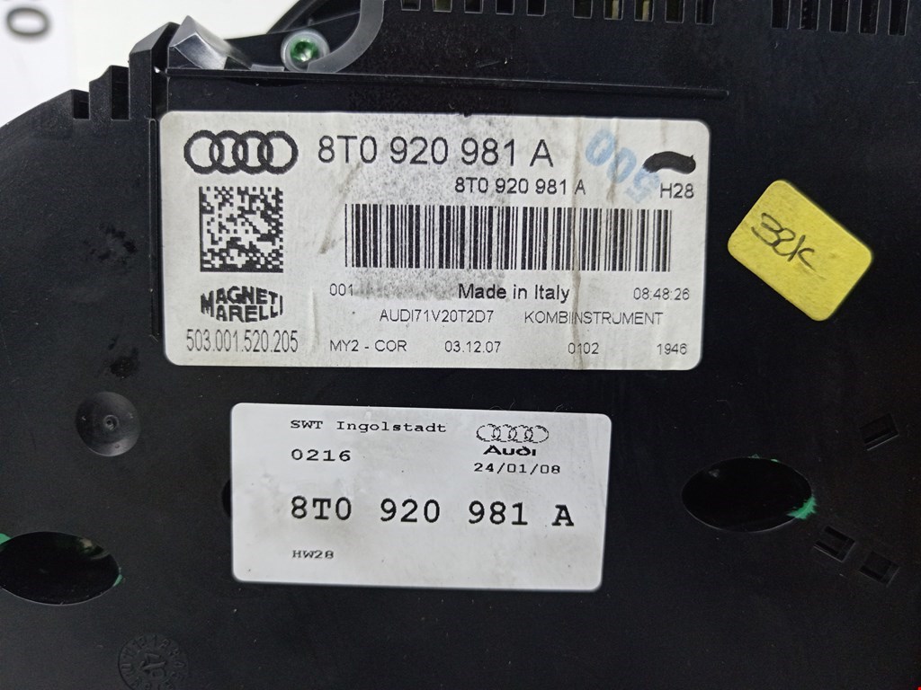 Панель приборов (щиток) AUDI A5 2007-2016