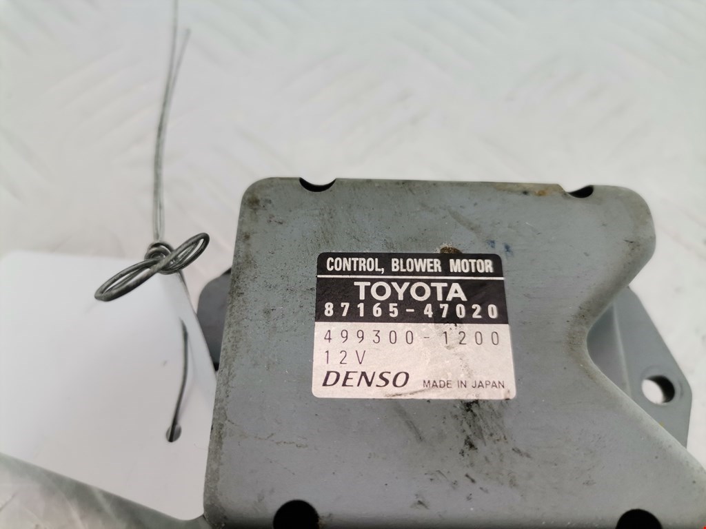 Резистор отопителя (сопротивление печки) TOYOTA Prius II XW20 2003-2012