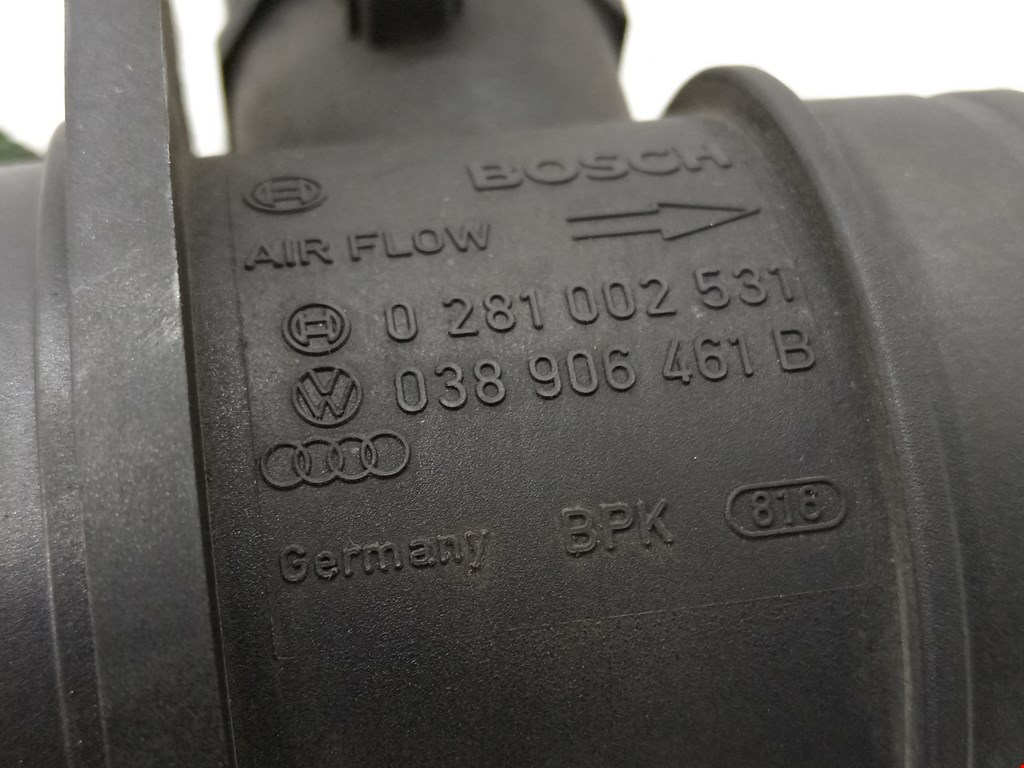 Расходомер воздуха (массметр, датчик ДМРВ) VOLKSWAGEN Golf IV 1997-2003