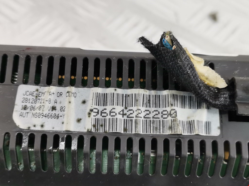 Дисплей информационный (компьютера) CITROEN Jumpy 2007-2016