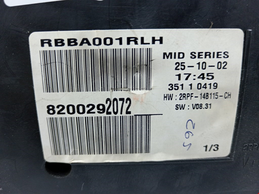 Панель приборов (щиток) RENAULT Megane II 2002-2009