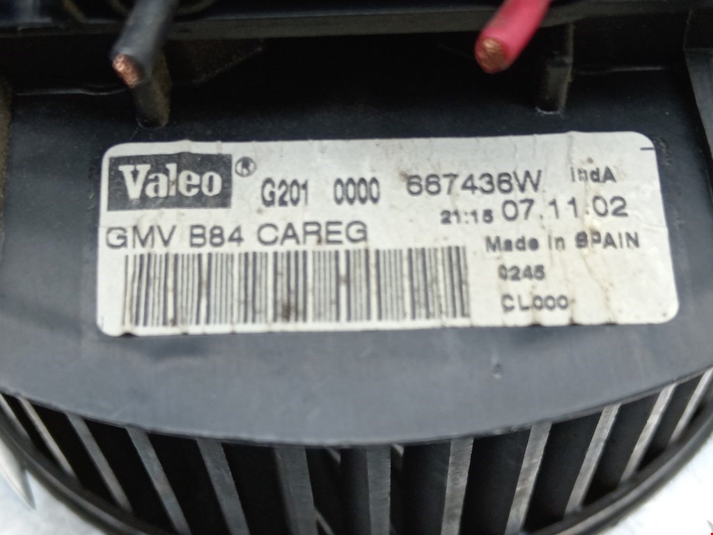 Моторчик (мотор) отопителя салона RENAULT Megane II 2002-2009