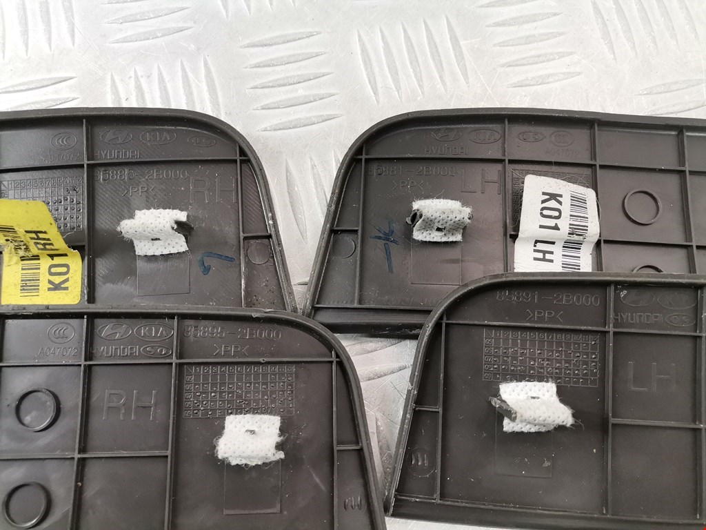 Накладка порога (внутренняя) HYUNDAI Santa Fe CM 2005-2012