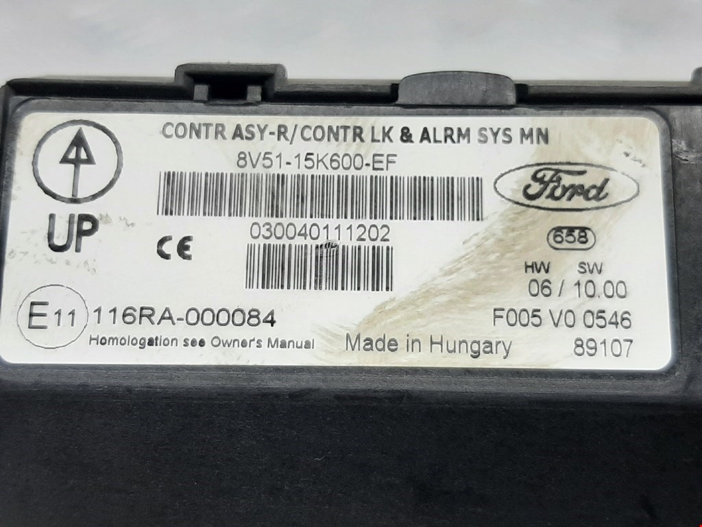 Блок комфорта FORD Fiesta 2008-2012