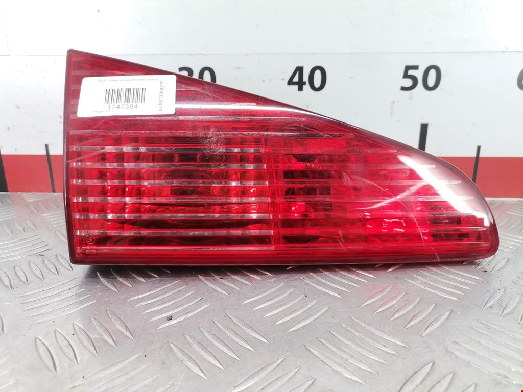 Фонарь задний внутренний левый PEUGEOT 607 2000-2010