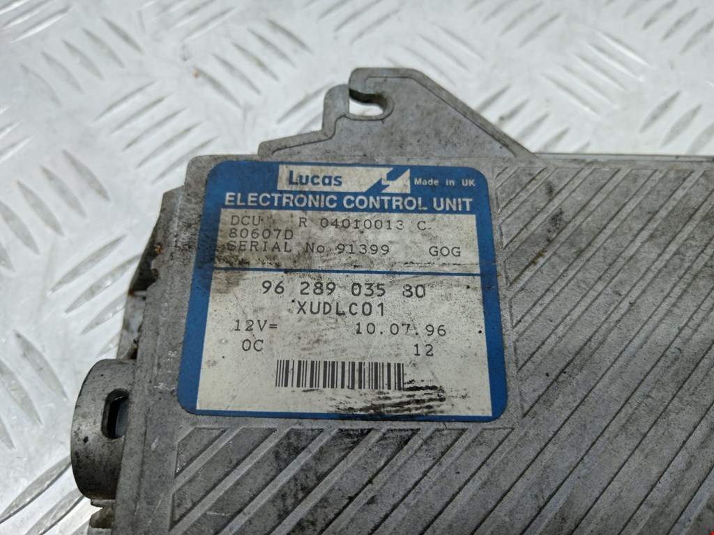 Блок управления двигателя (ЭБУ) CITROEN Evasion 1994-2002