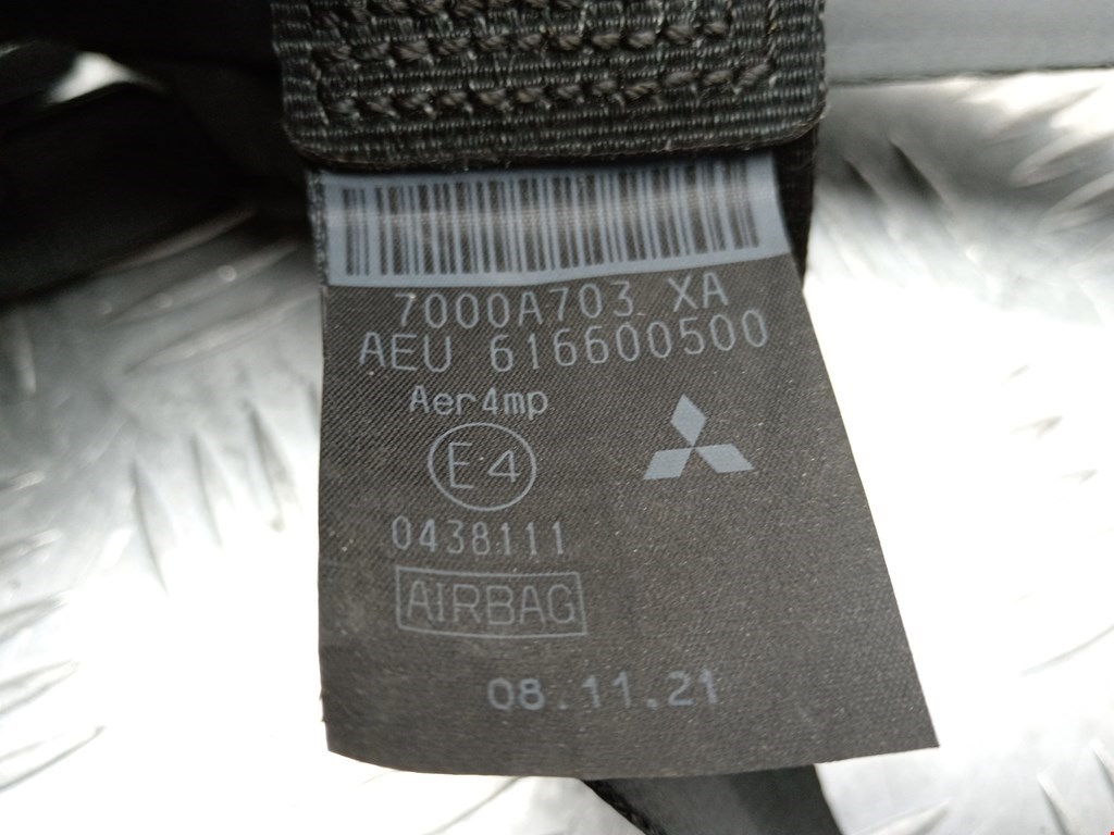 Ремень безопасности передний левый MITSUBISHI Colt Z3 2003-2012