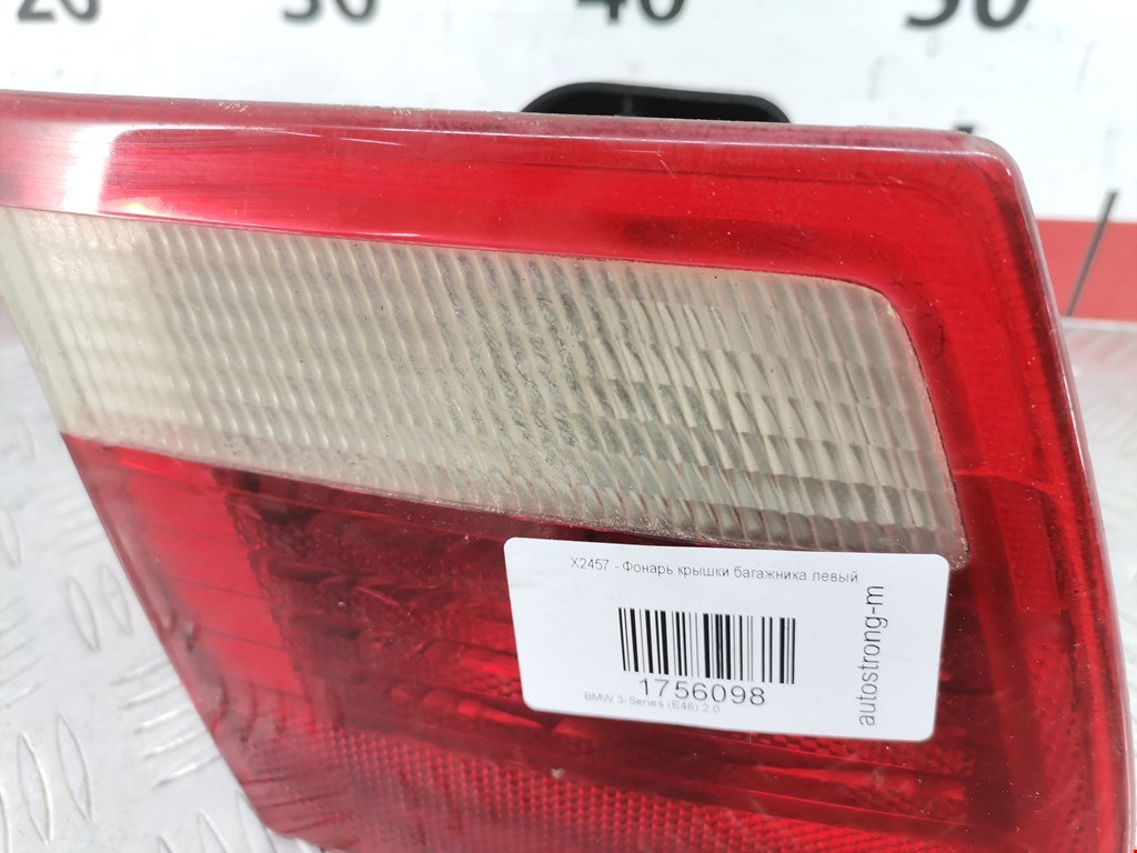 Фонарь задний внутренний левый BMW 3er E46 1998-2006