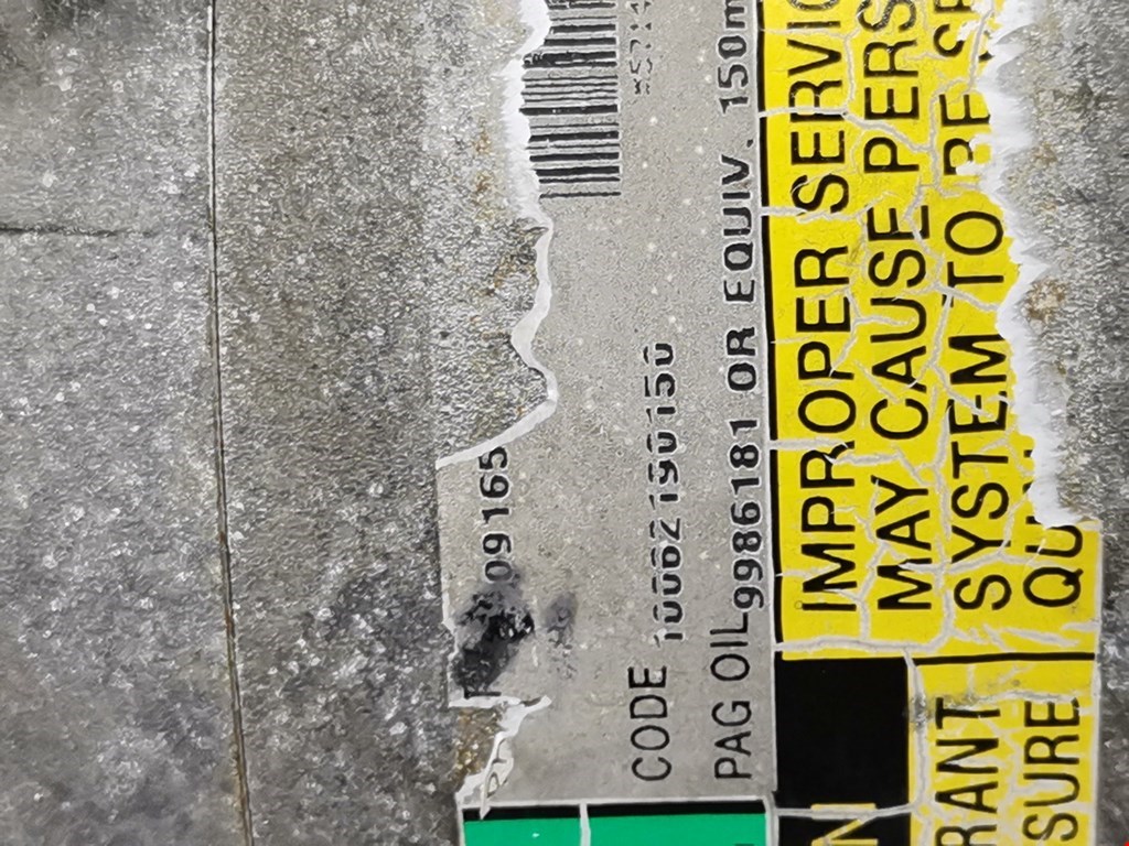 Компрессор кондиционера (системы кондиционирования) OPEL Astra G 1998-2005