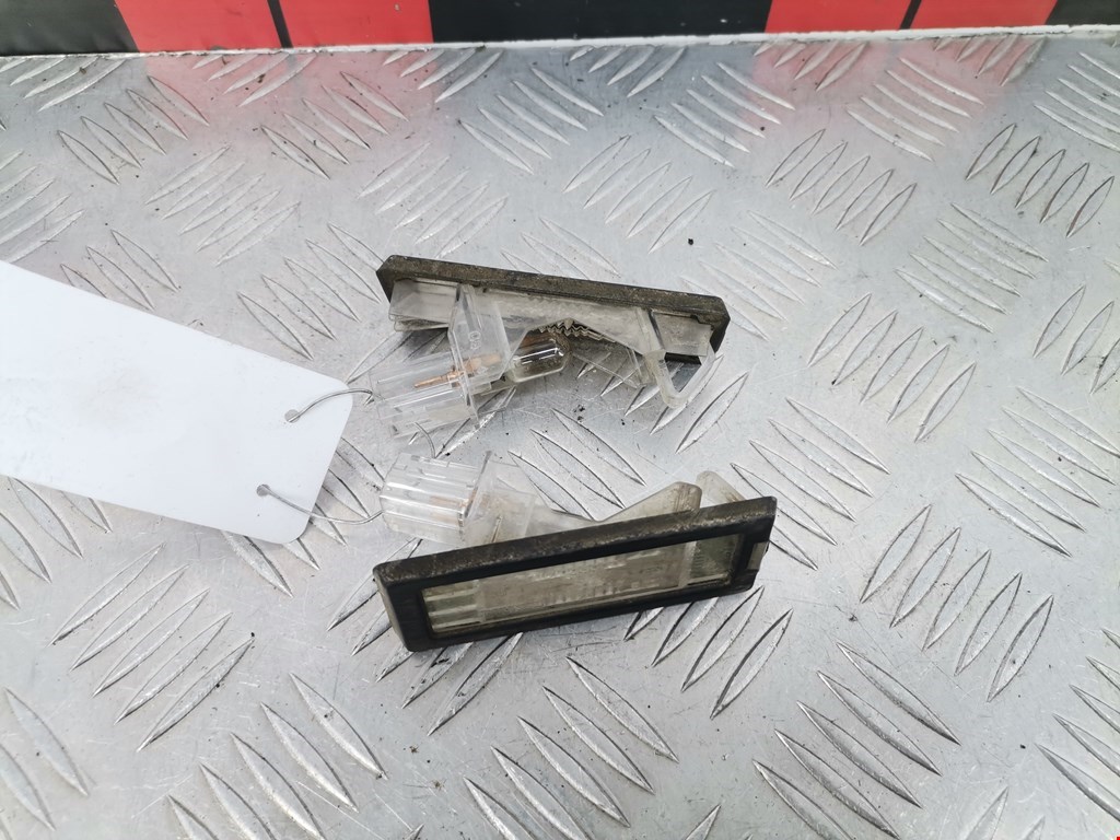 Подсветка номера Renault Scenic 3 (2009-2016)