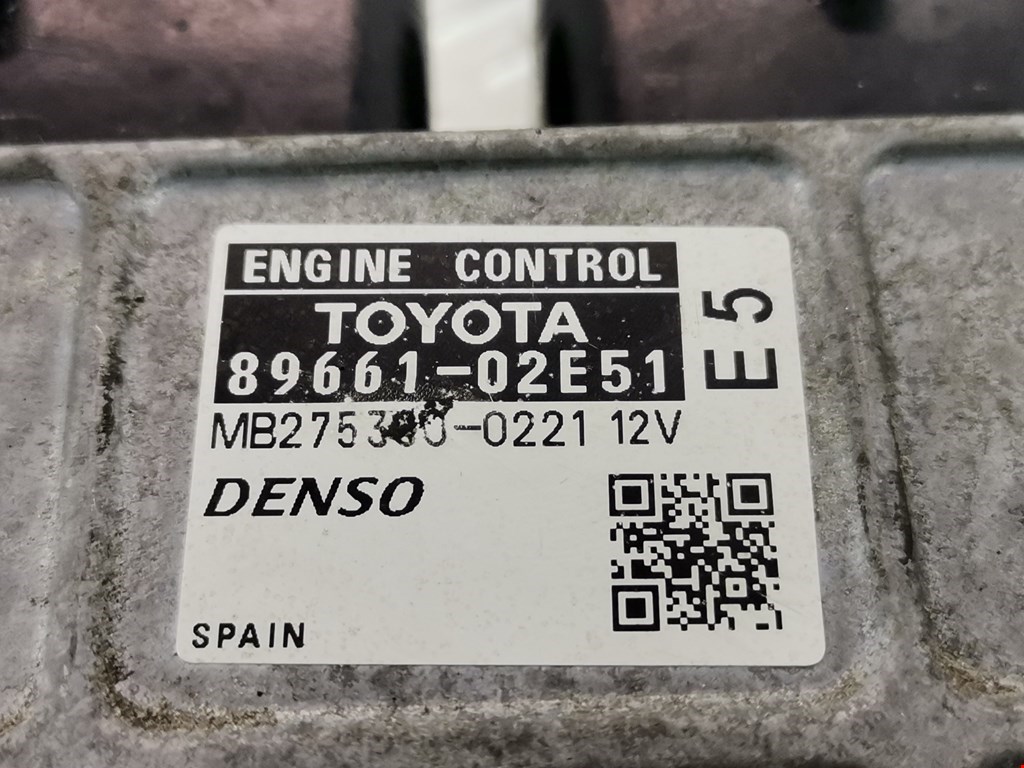 Блок управления двигателя (ЭБУ) TOYOTA Auris E150 2006-2012
