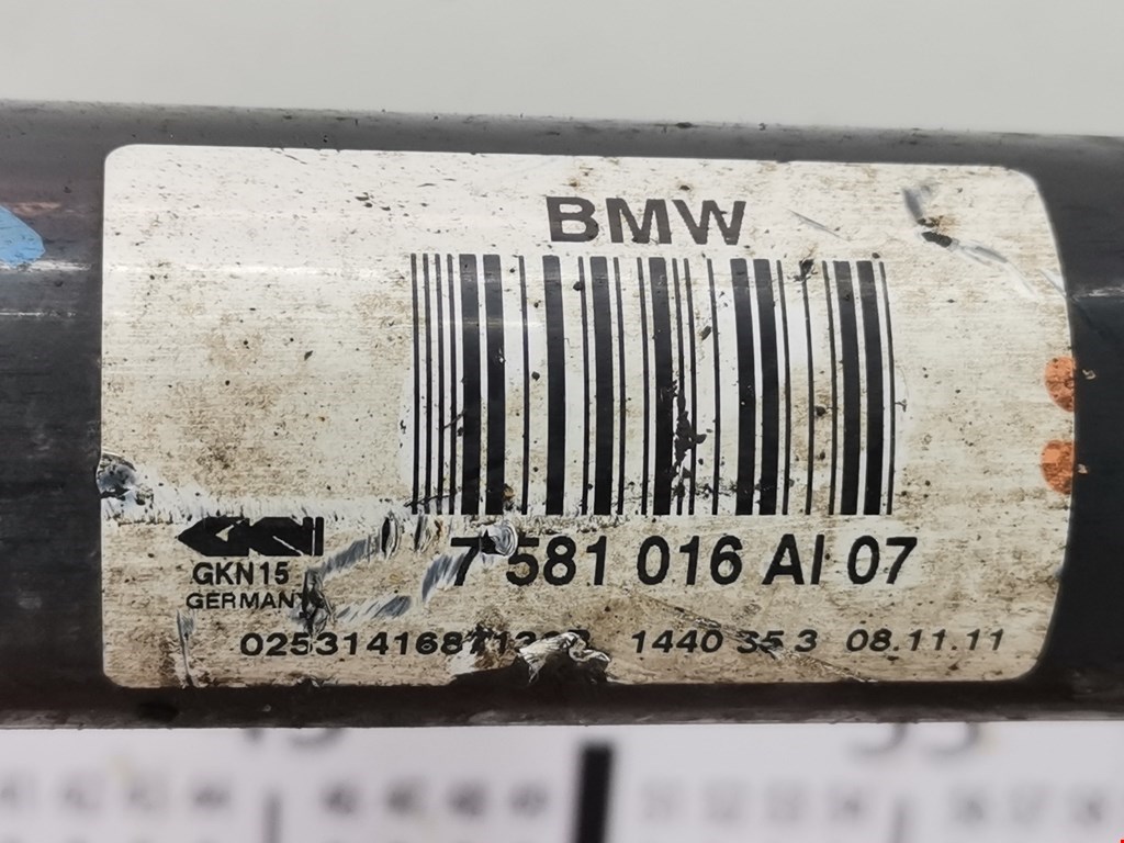 Полуось (привод, приводной вал) задняя правая BMW 5er 5 серия F10/F11/F07 2009-2017