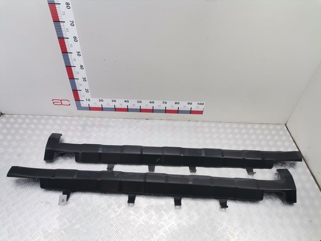 Накладка декоративная на порог (Комплект) Honda CR-V 3 (2006-2012)