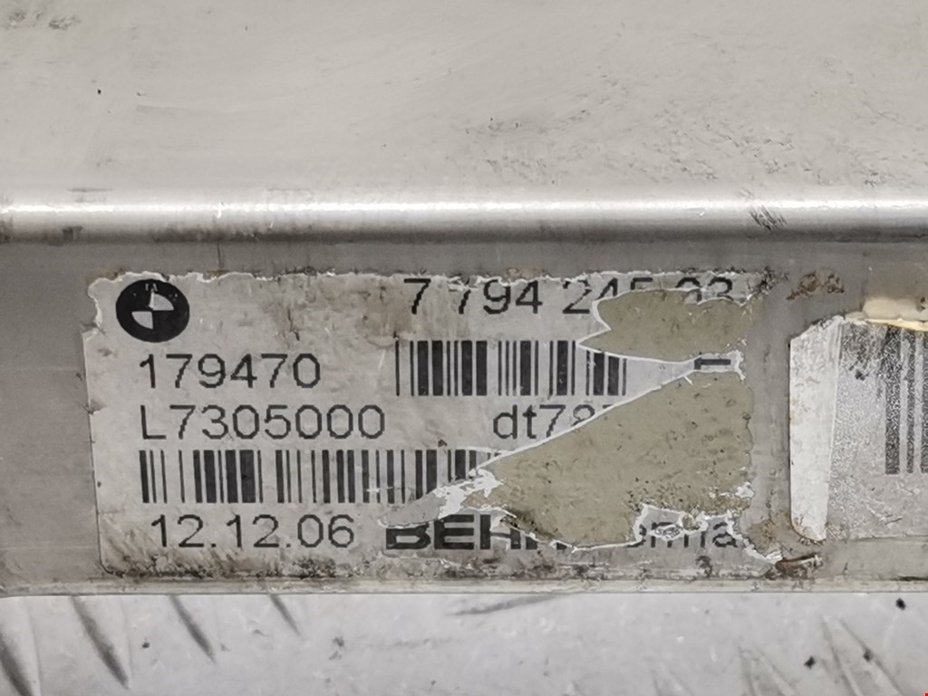 Радиатор системы ЕГР BMW 7er 7 серия E65/E66 2001-2008