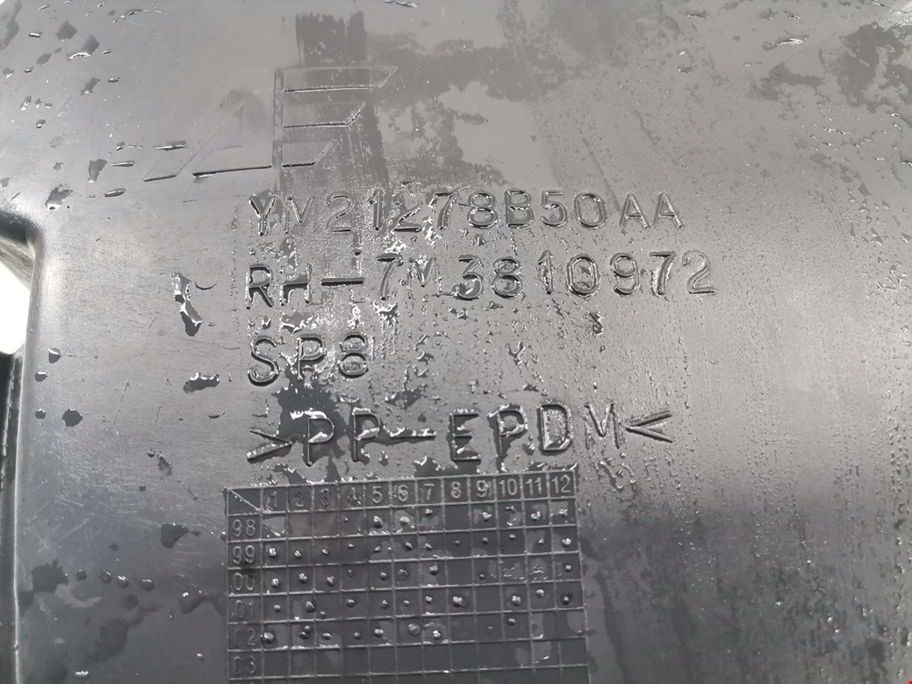 Локер (подкрылок) задний правый VOLKSWAGEN Sharan 1995-2010