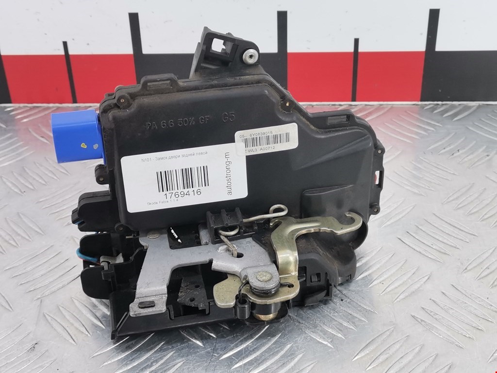 Замок двери задней левой SKODA Fabia MK1 1999-2006