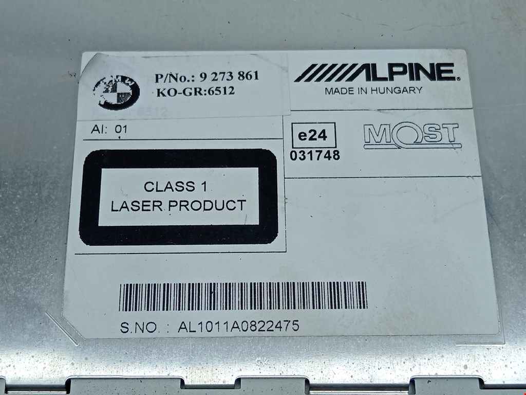 Магнитола BMW 5er 5 серия F10/F11/F07 2009-2017