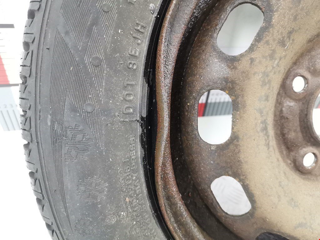 Диск колесный железо (штампованный стальной) FORD Fiesta 2001-2008