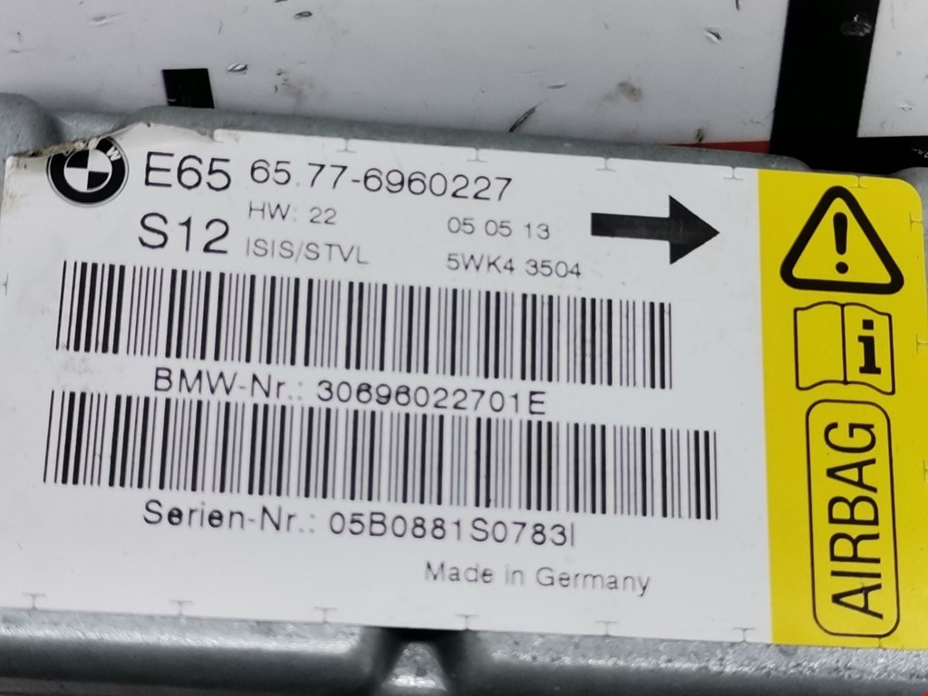Датчик AIR BAG (подушек безопасности) BMW 7er 7 серия E65/E66 2001-2008