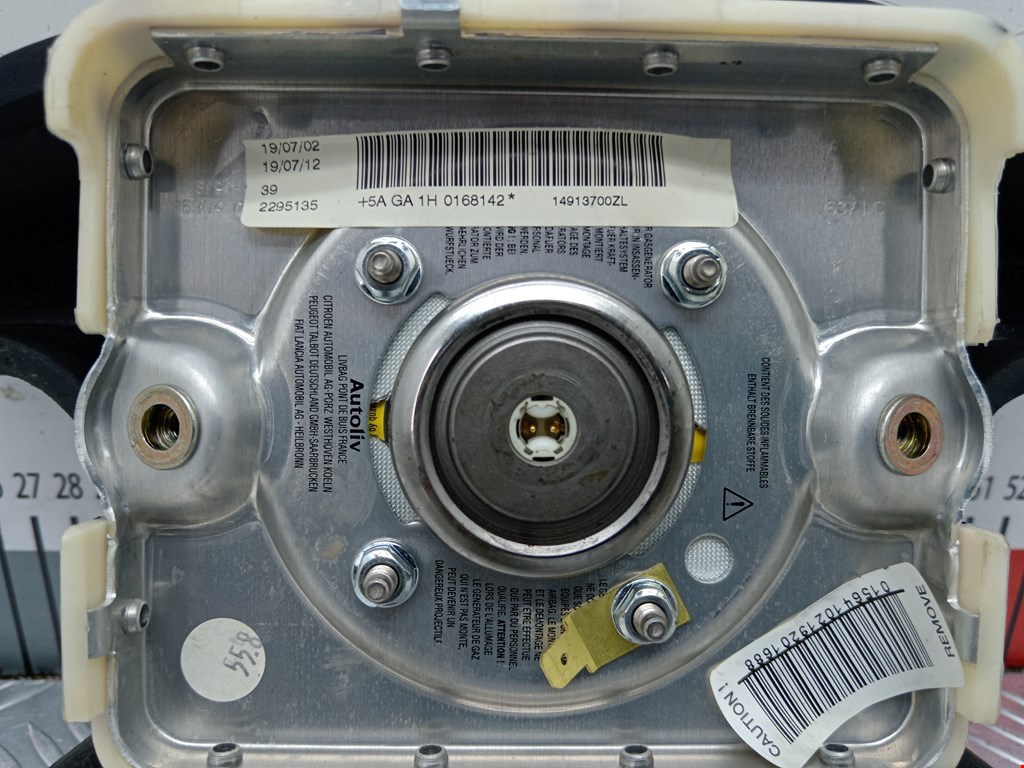 Подушка безопасности в рулевое колесо FIAT Scudo 1994-2007