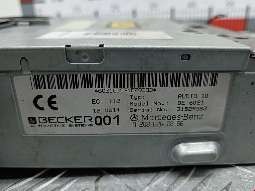 Магнитола MERCEDES-BENZ C-Class C-klasse W203 2000-2007