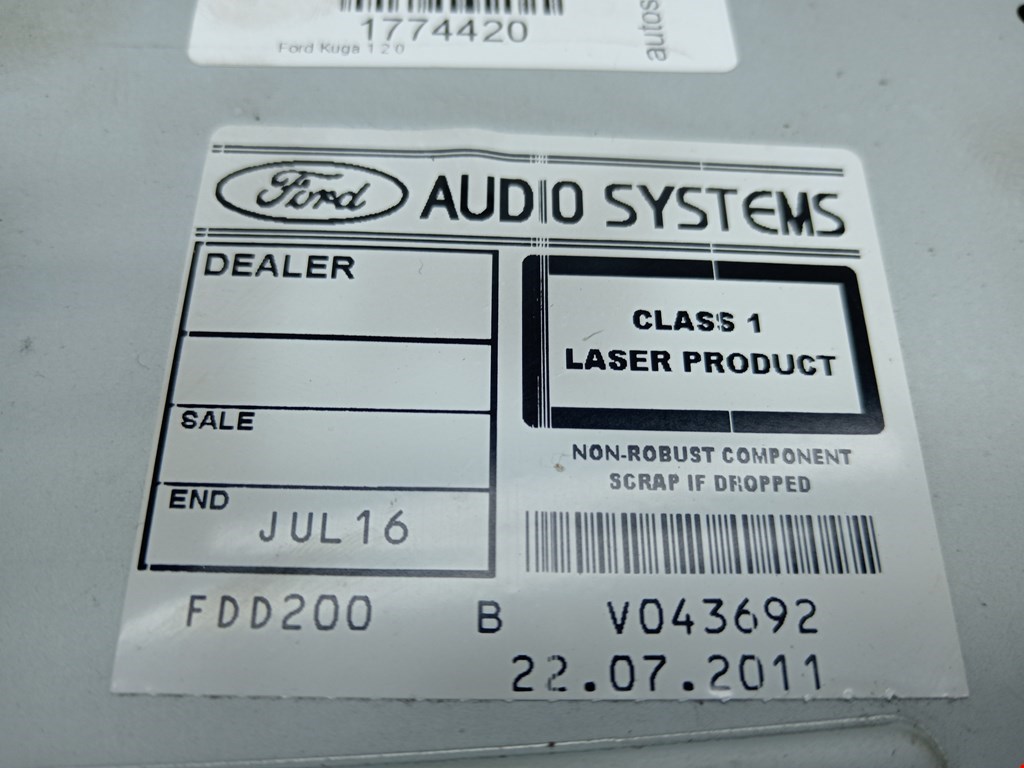 Магнитола FORD Kuga 2008-2012