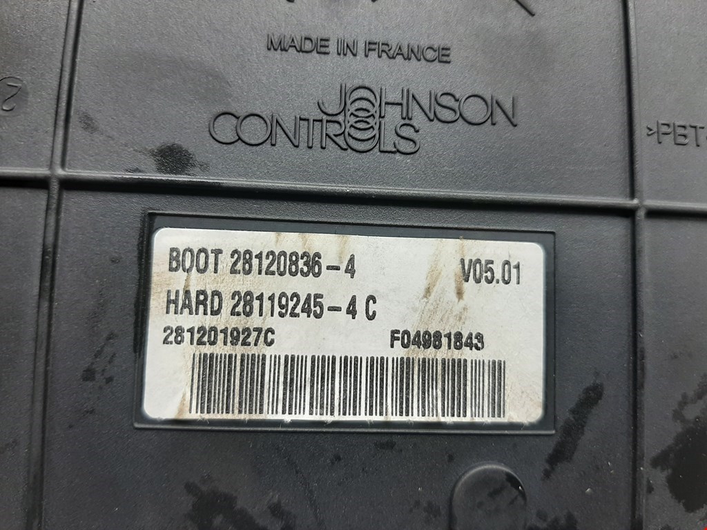 Блок комфорта CITROEN Jumpy 2007-2016