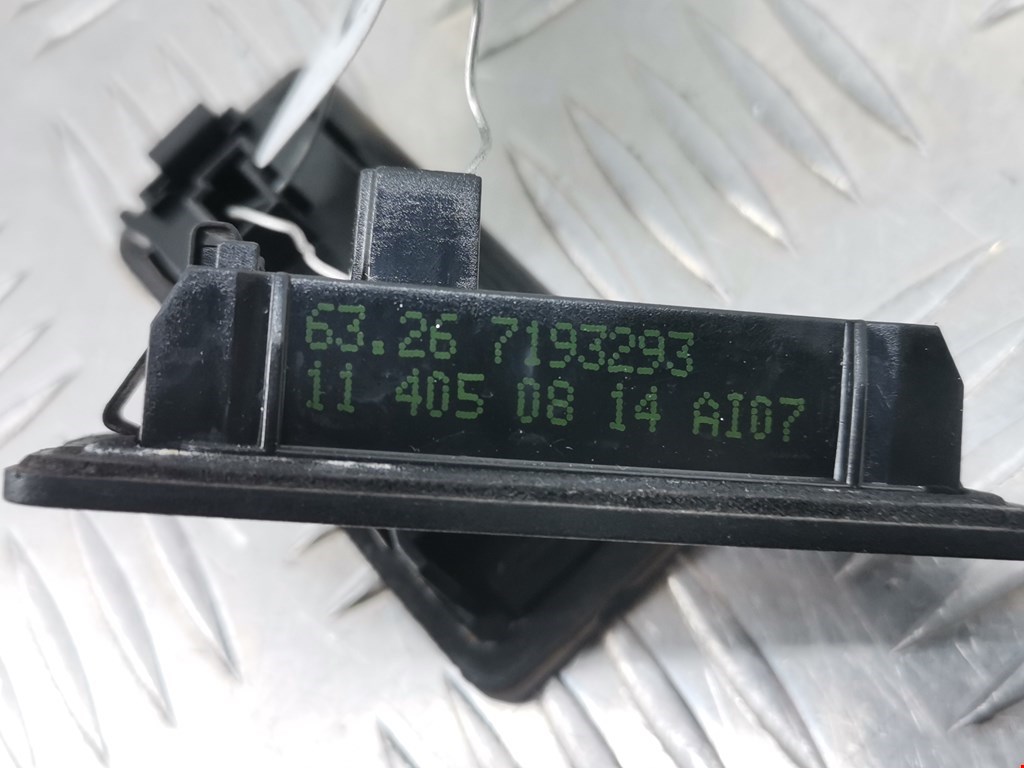 Фонарь подсветки номера BMW 5er 5 серия F10/F11/F07 2009-2017