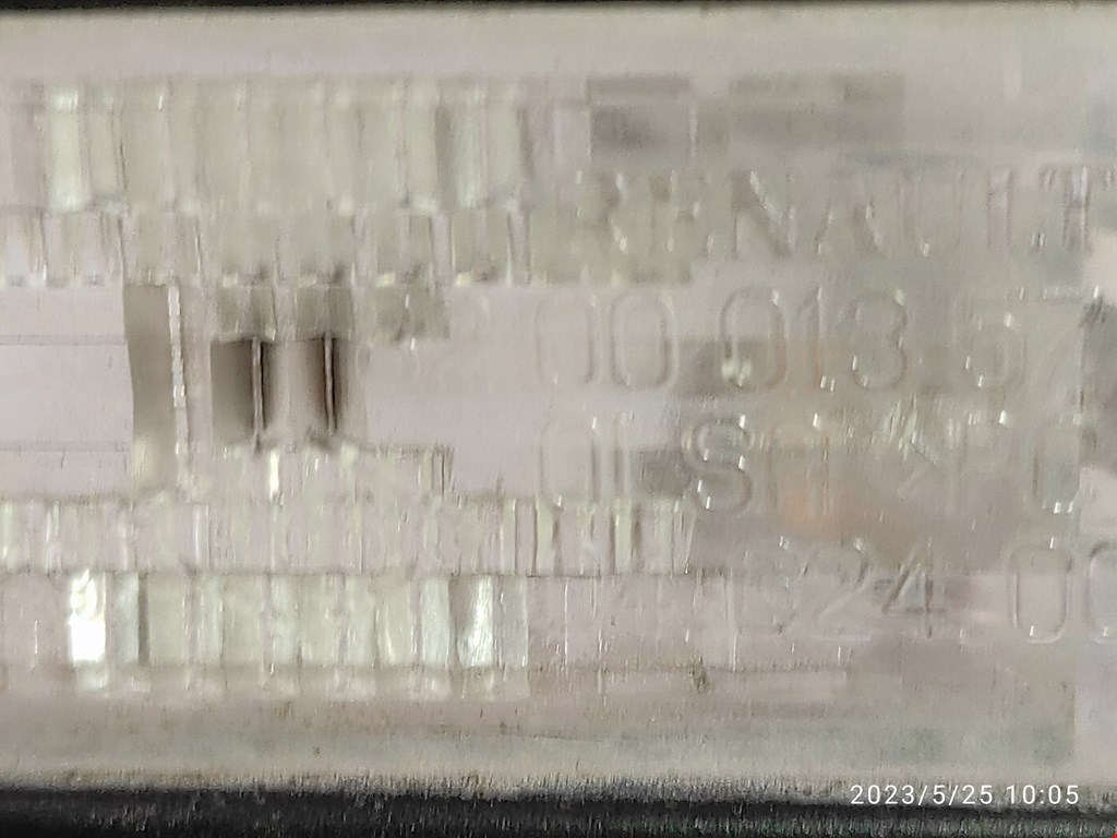 Фонарь подсветки номера RENAULT Espace 2003-2014