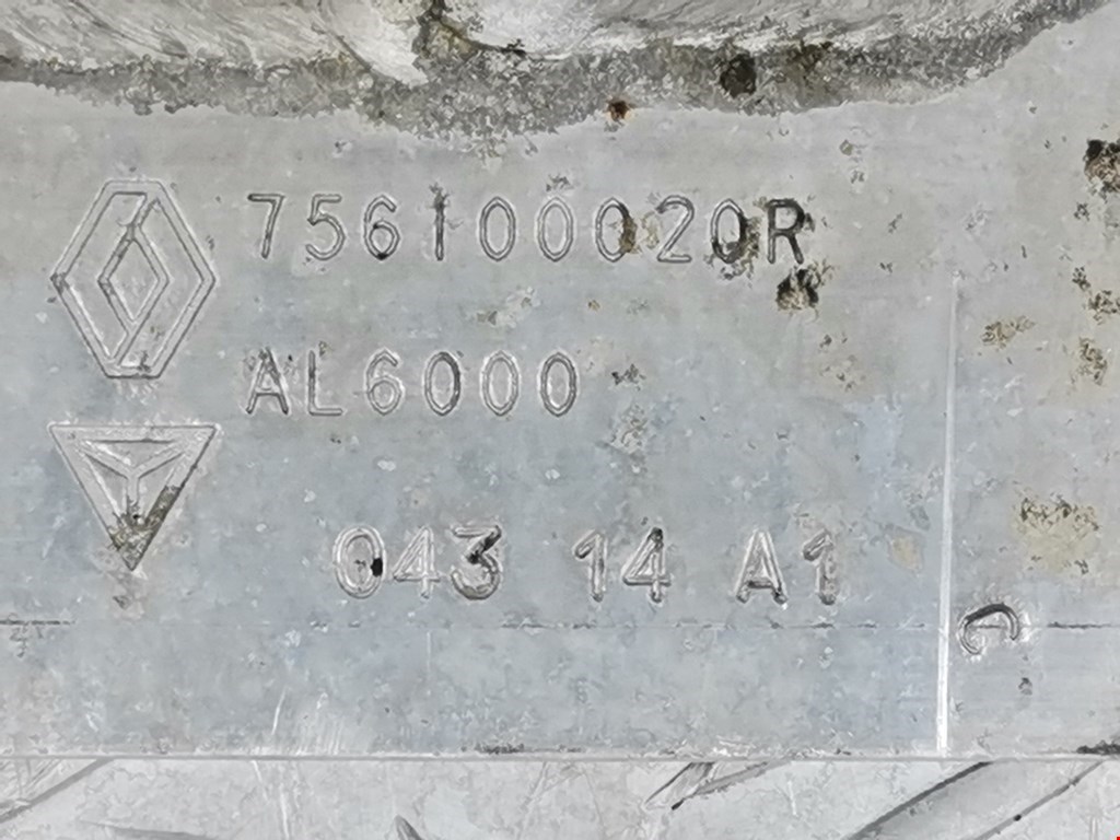 Усилитель заднего бампера (задний) RENAULT Scenic III 2010-2015