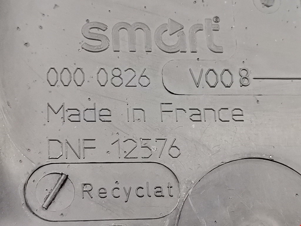 Локер (подкрылок) передний правый SMART Fortwo/City W453 2014-н.в.