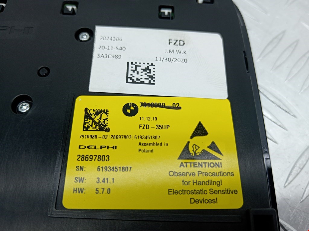 Плафон салонный (салона фонарь) BMW X3 G01 2017-н.в.