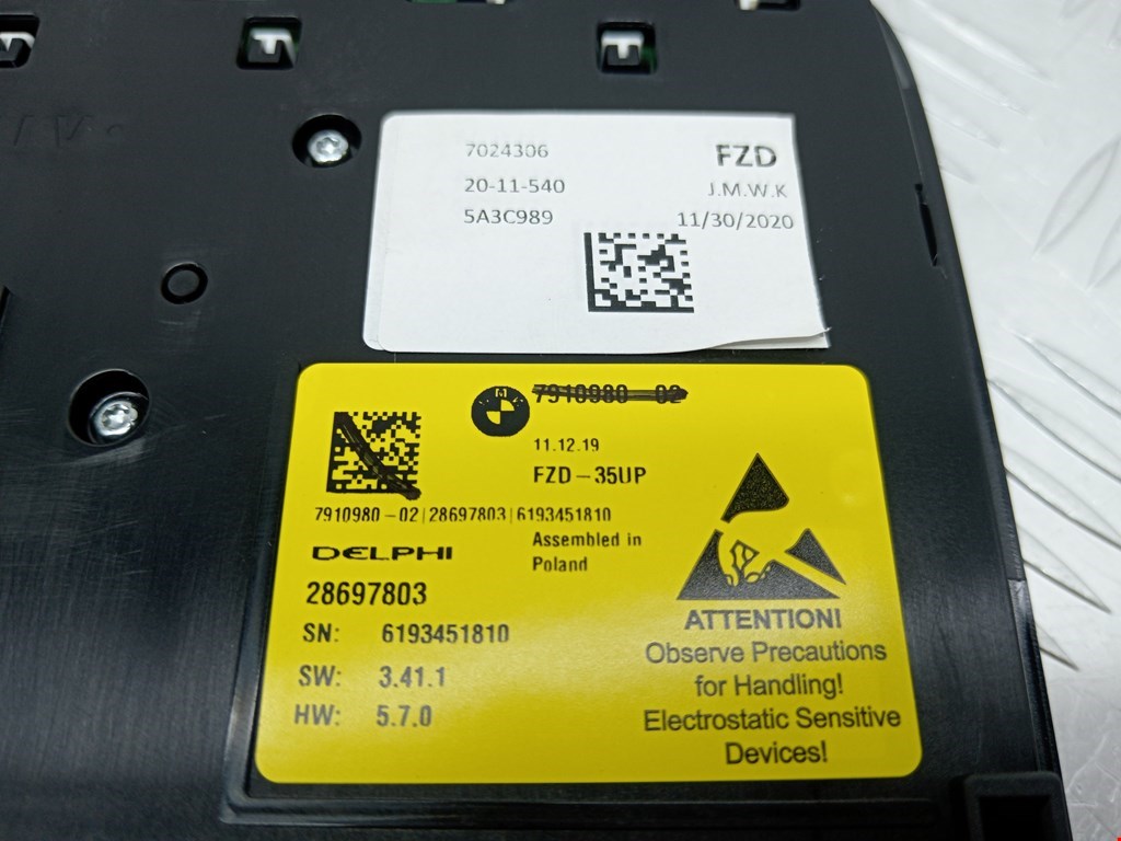 Плафон салонный (салона фонарь) BMW X3 G01 2017-н.в.