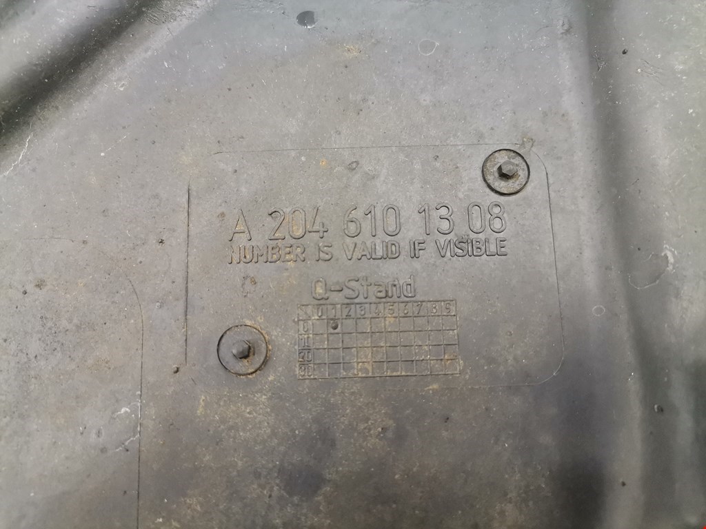 Защита антигравийная MERCEDES-BENZ C-Class C-klasse W204 2007-2015