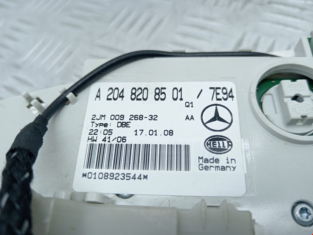 Плафон салонный (салона фонарь) MERCEDES-BENZ C-Class C-klasse W204 2007-2015