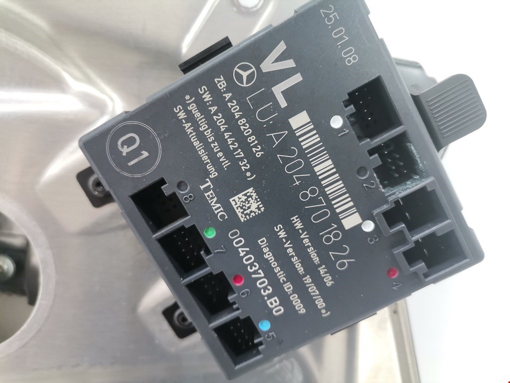 Стеклоподъемник передний левый MERCEDES-BENZ C-Class C-klasse W204 2007-2015