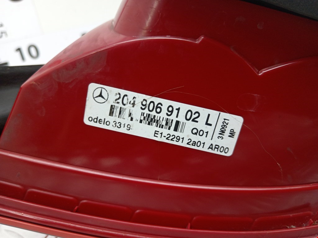 Фонарь задний левый MERCEDES-BENZ C-Class C-klasse W204 2007-2015
