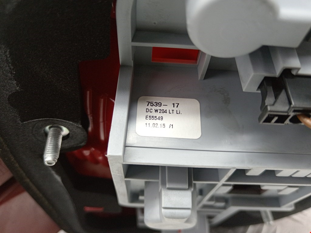 Фонарь задний левый MERCEDES-BENZ C-Class C-klasse W204 2007-2015