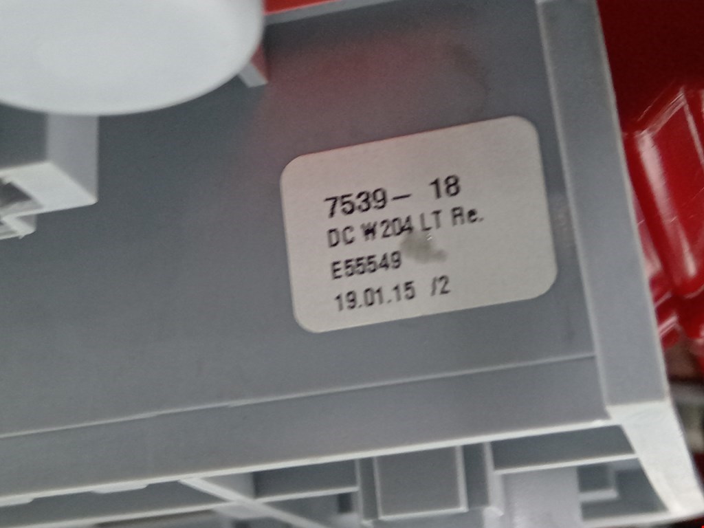 Фонарь задний правый MERCEDES-BENZ C-Class C-klasse W204 2007-2015