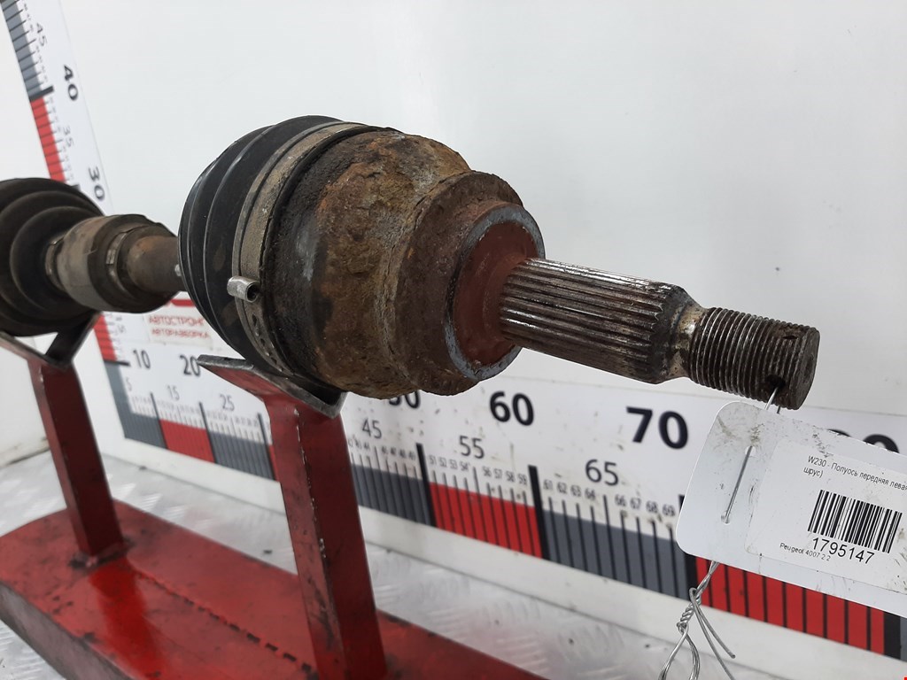 Полуось (привод, приводной вал) передняя левая PEUGEOT 4007 2007-2012