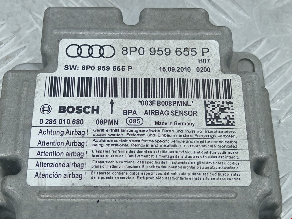 Блок управления AIR BAG AUDI A3 8P 2003-2013